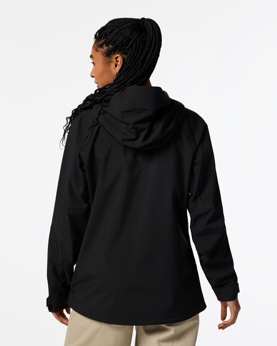 Rainy Day Protection Impermeo 3L Hooded Shell Jacket - Women s