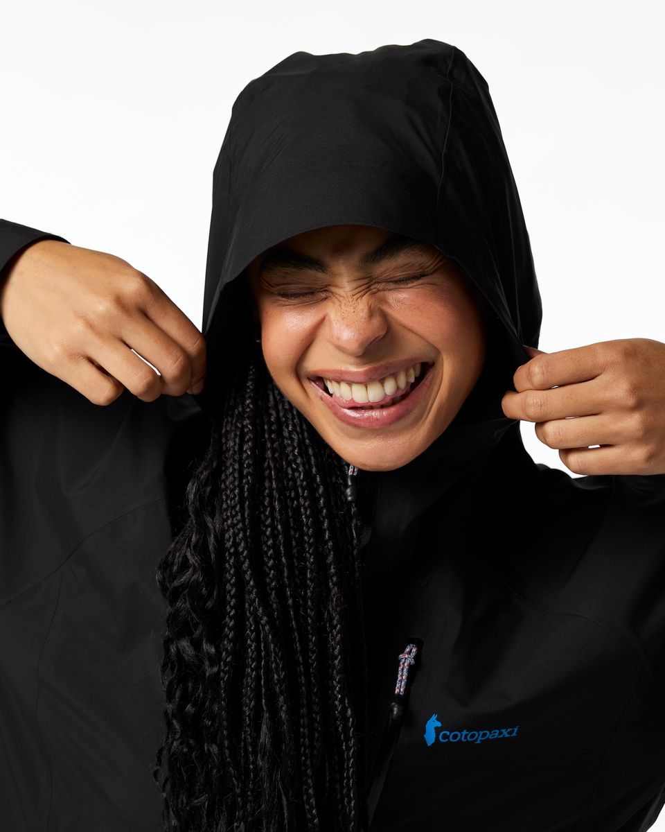 Rainy Day Protection Impermeo 3L Hooded Shell Jacket - Women s