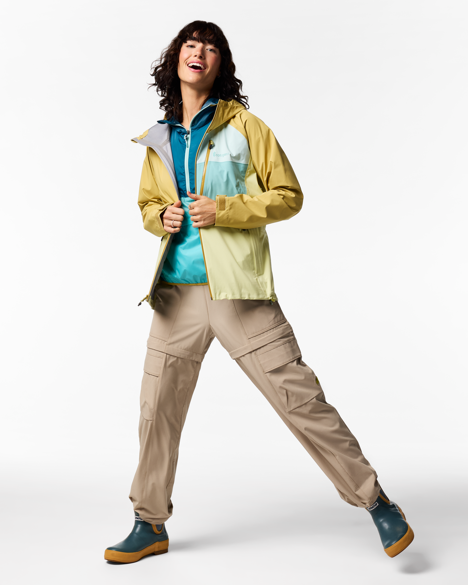 Rainy Day Protection Impermeo 3L Hooded Shell Jacket - Women s