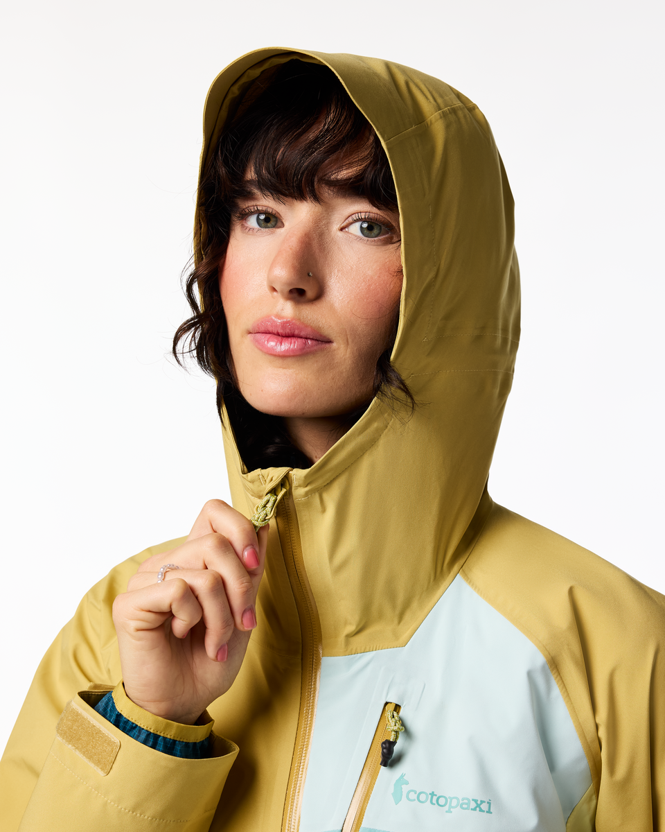 Rainy Day Protection Impermeo 3L Hooded Shell Jacket - Women s