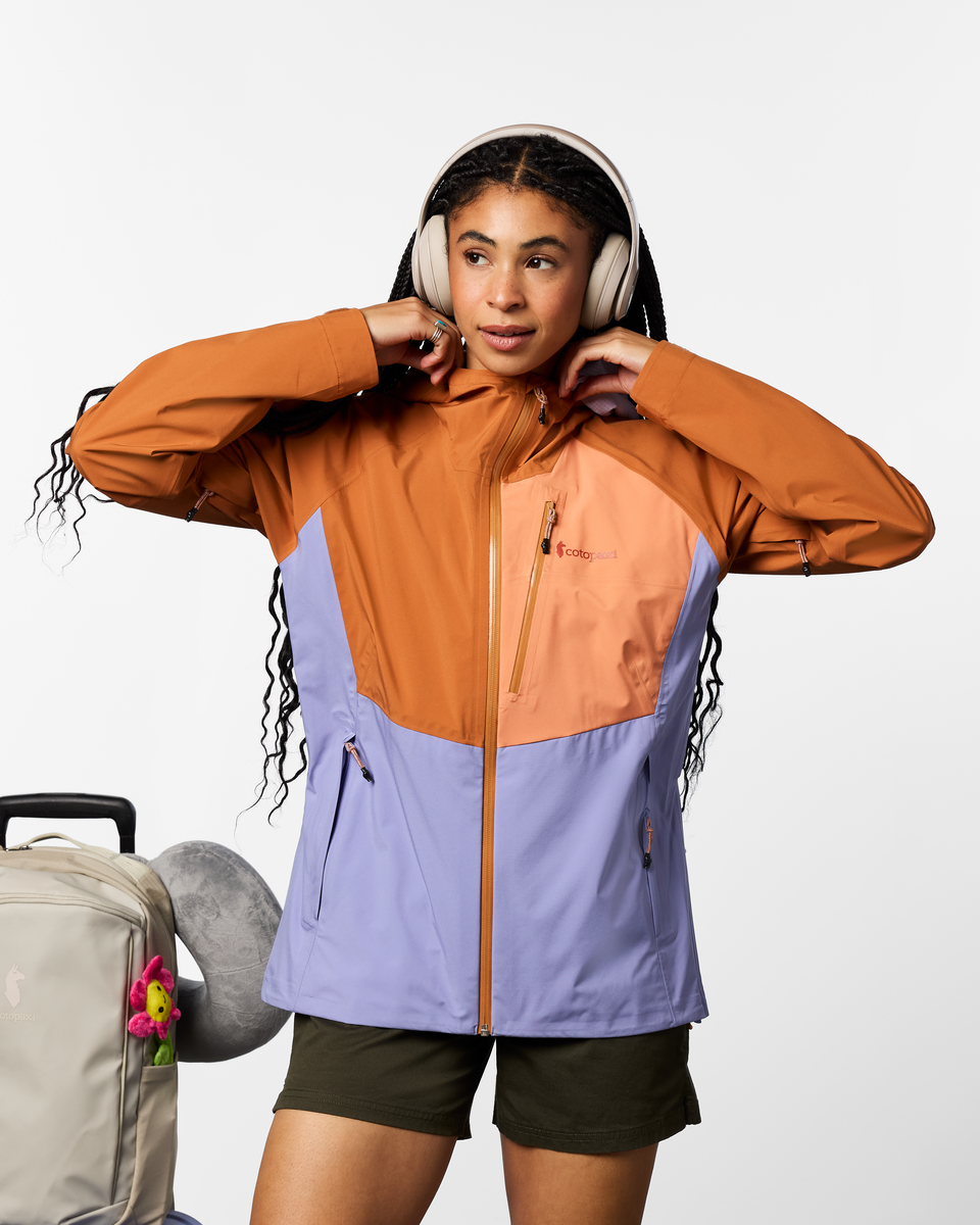 Rainy Day Protection Impermeo 3L Hooded Shell Jacket - Women s