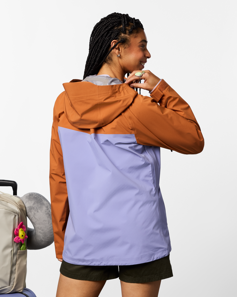 Rainy Day Protection Impermeo 3L Hooded Shell Jacket - Women s