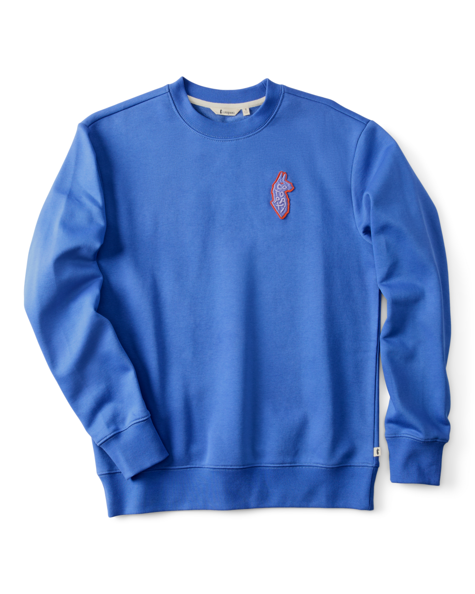 Casual Outdoor Style Lava Llama Crew Sweatshirt - Women s