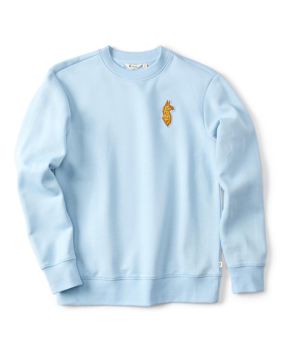 Casual Outdoor Style Lava Llama Crew Sweatshirt - Women s