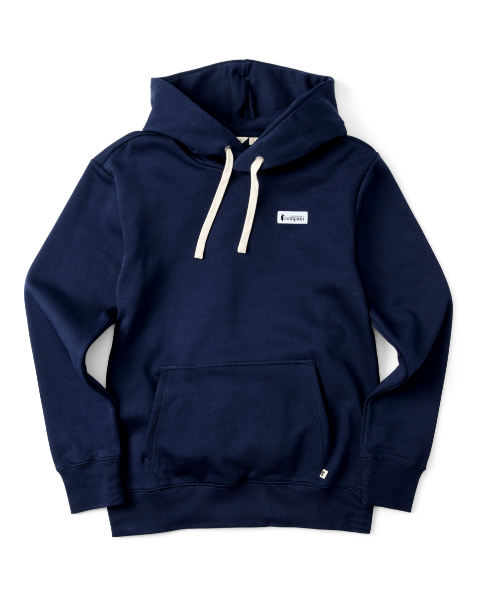 Casual Outdoor Style Llama Patch Pullover Hoodie - Women s