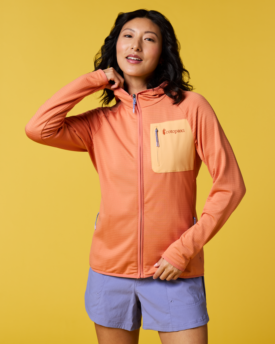 Trail Ready Layer Otero Fleece Full-Zip Hooded Jacket - Women s