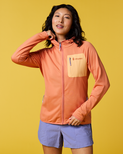 Trail Ready Layer Otero Fleece Full-Zip Hooded Jacket - Women s