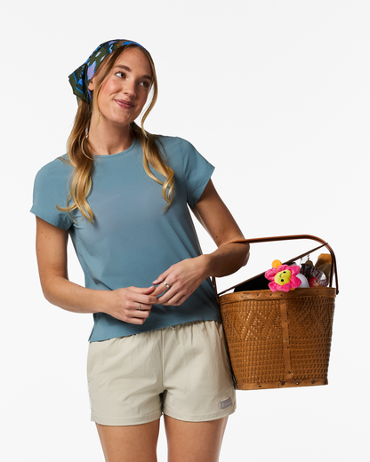Casual Adventure Style Pulso Tech T-Shirt - Women s