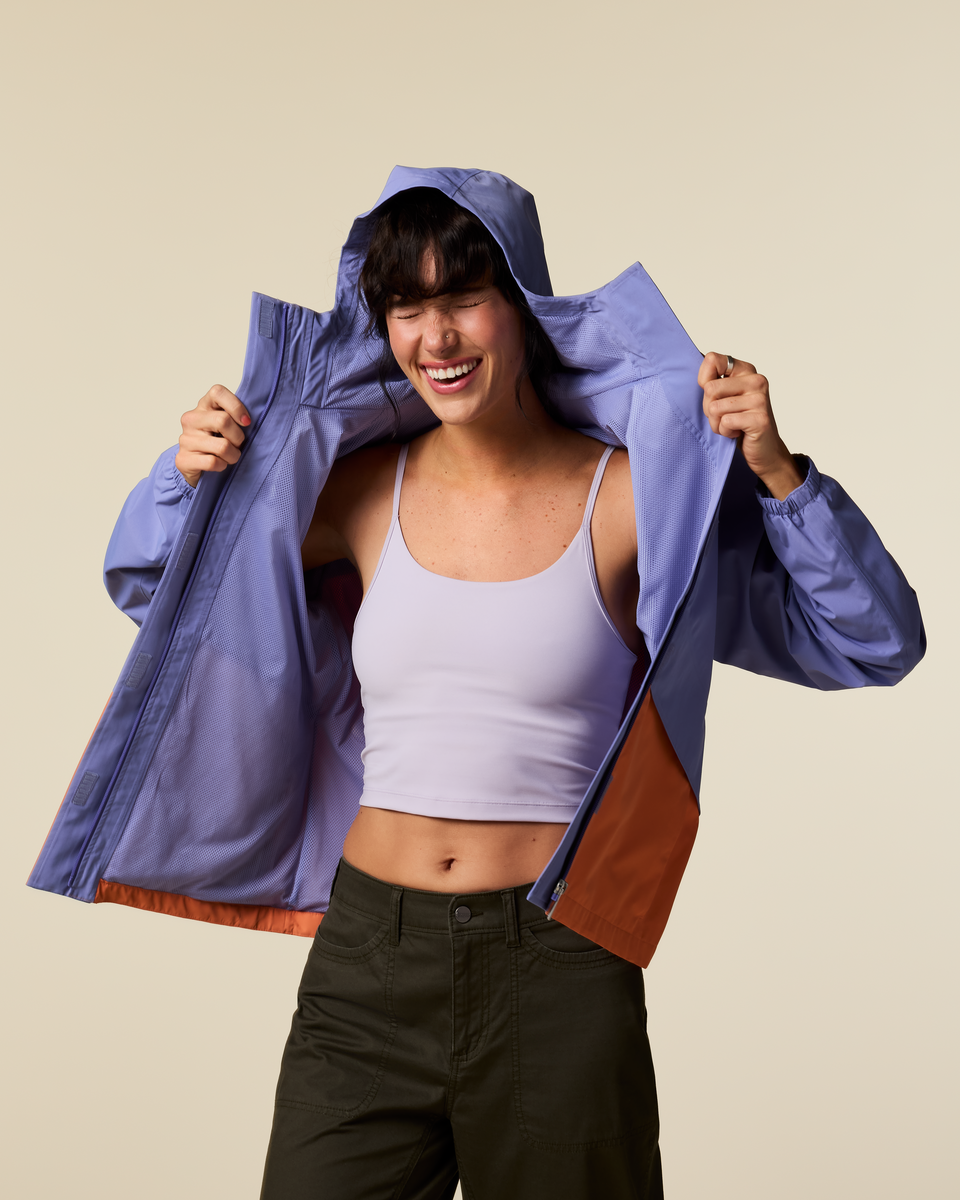 Outdoor Shell Comfort Rayu Rain Jacket - Women s