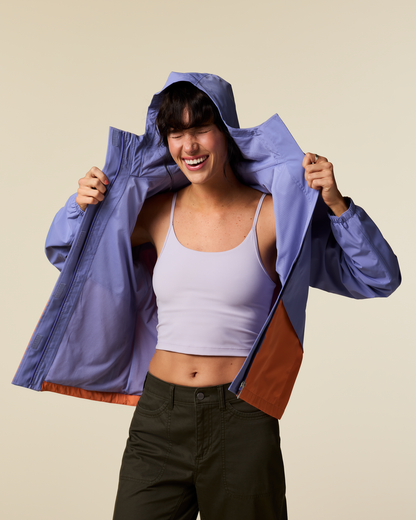 Outdoor Shell Comfort Rayu Rain Jacket - Women s