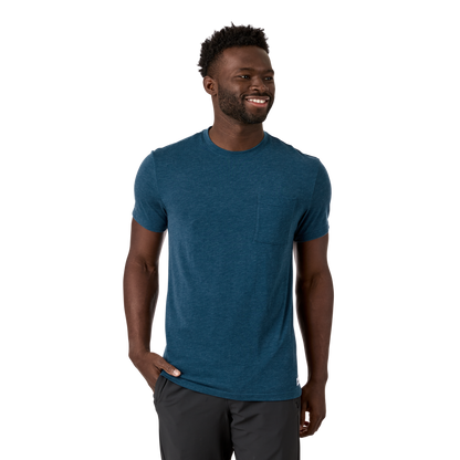 Soft Layering Warmth Paseo Travel Pocket T-Shirt - Men s