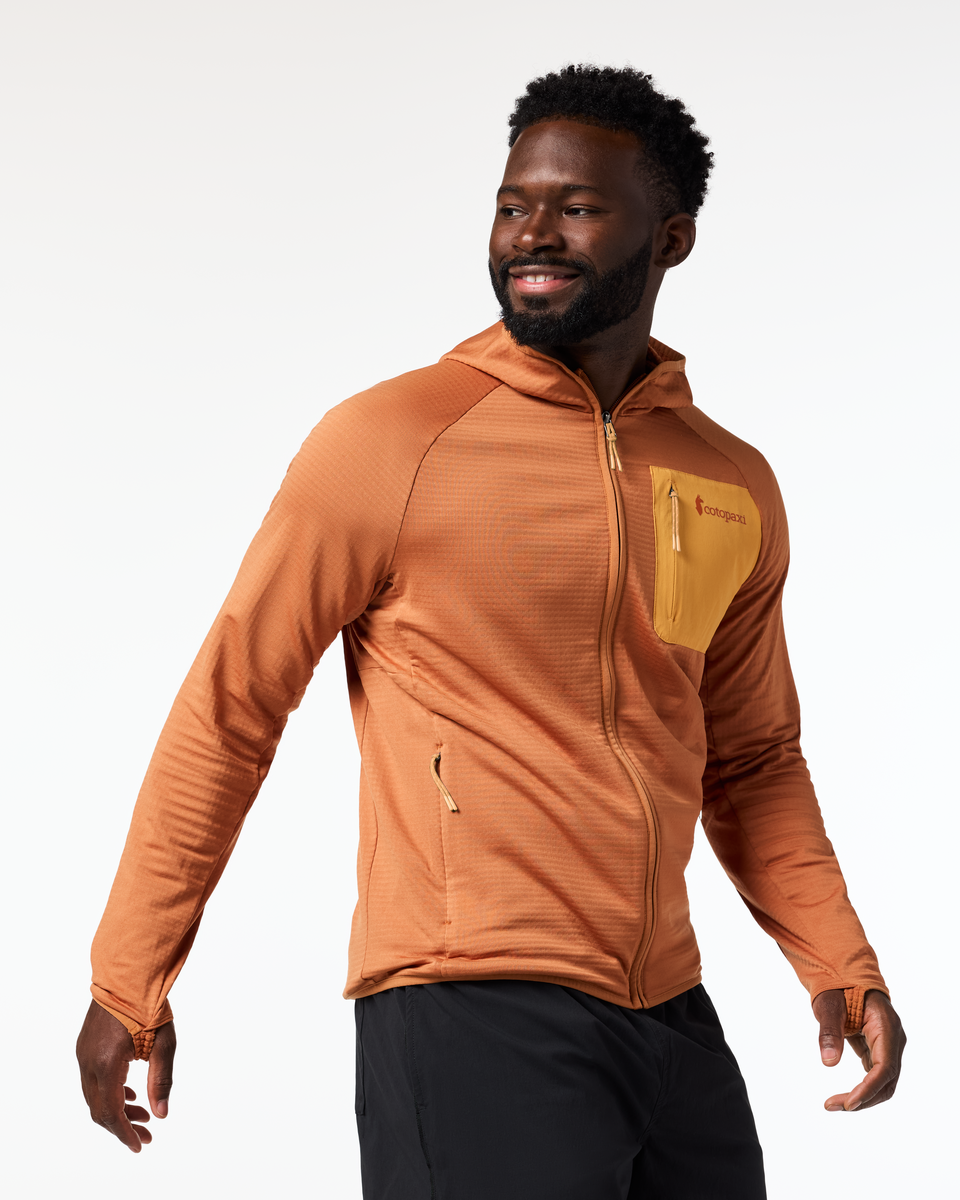 Soft Layering Warmth Otero Fleece Full-Zip Hooded Jacket - Men s