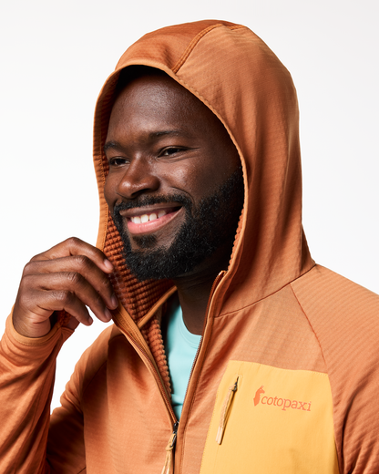 Soft Layering Warmth Otero Fleece Full-Zip Hooded Jacket - Men s