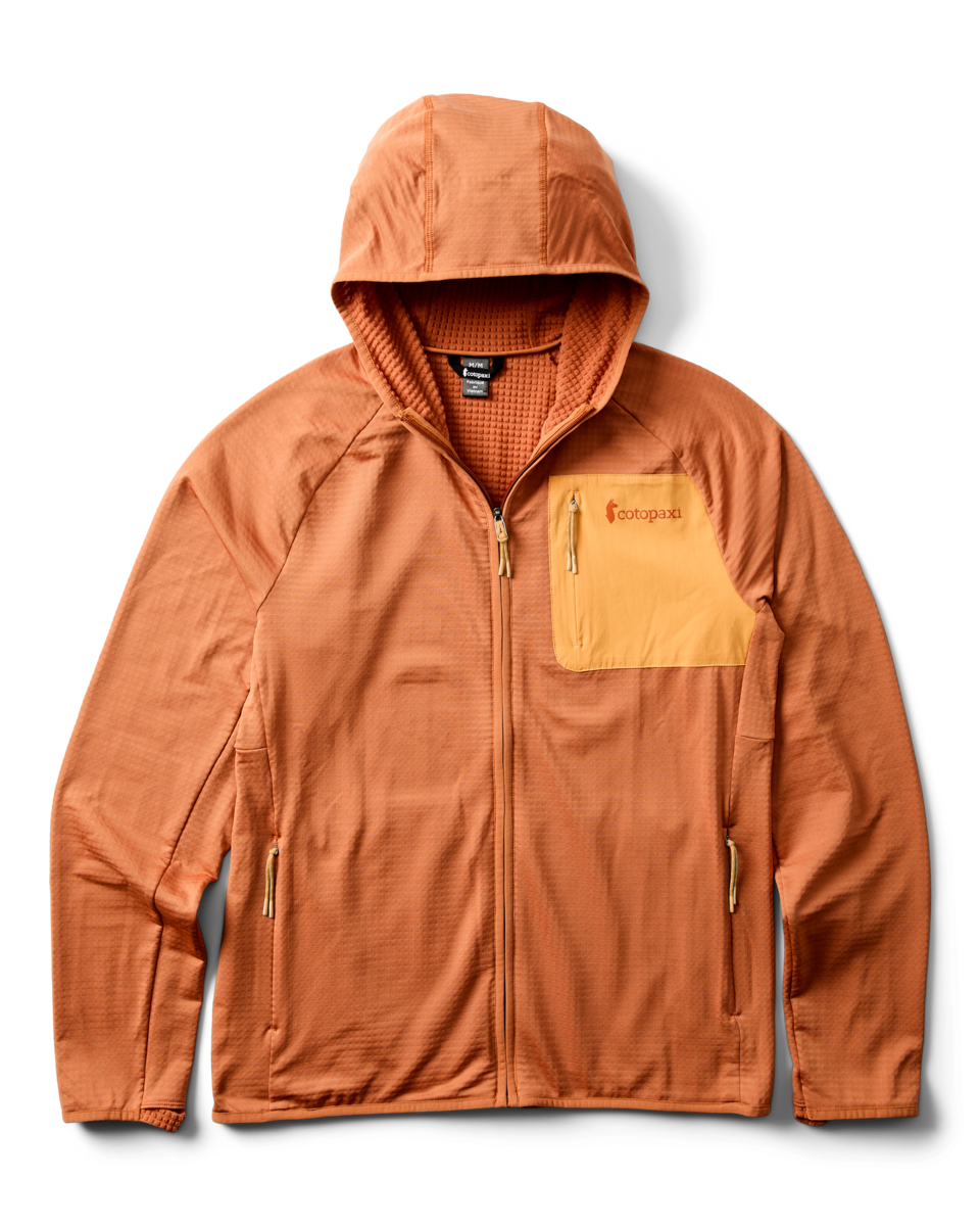 Soft Layering Warmth Otero Fleece Full-Zip Hooded Jacket - Men s