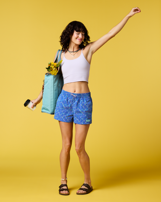 Casual Outdoor Style Brinco 3 Short - Print - Women s