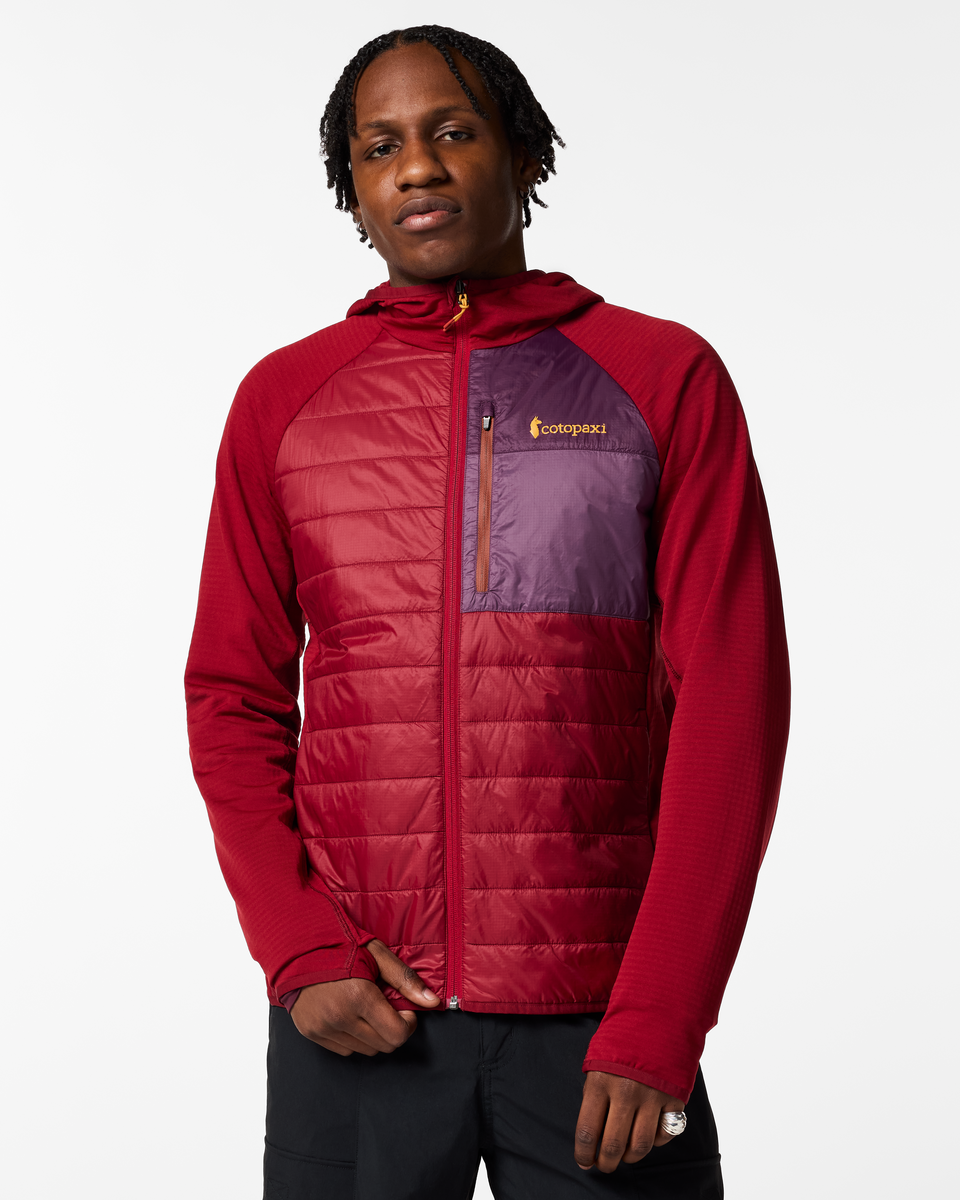Trail Ready Layer Acodo Hybrid Hooded Jacket - Men s