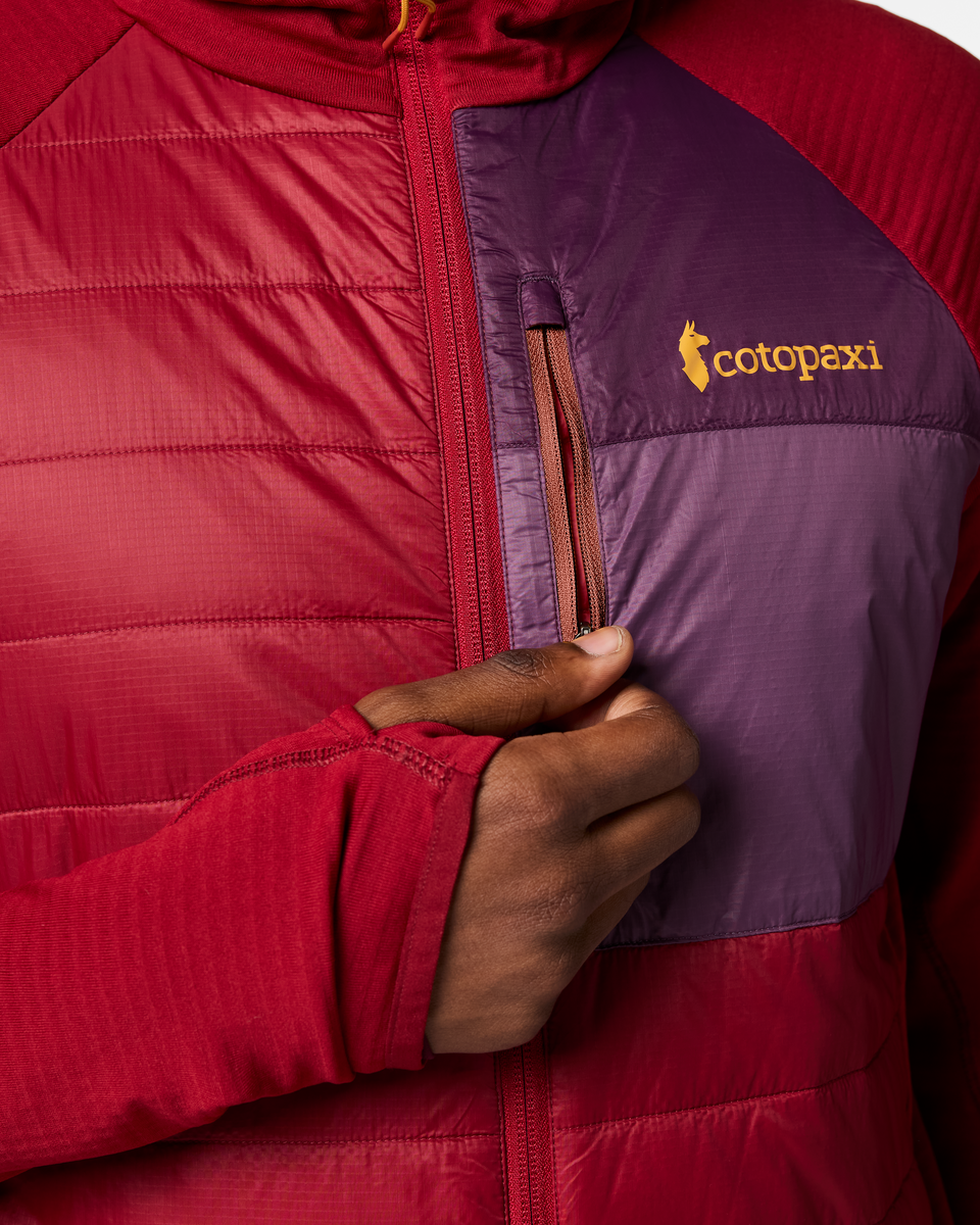 Trail Ready Layer Acodo Hybrid Hooded Jacket - Men s