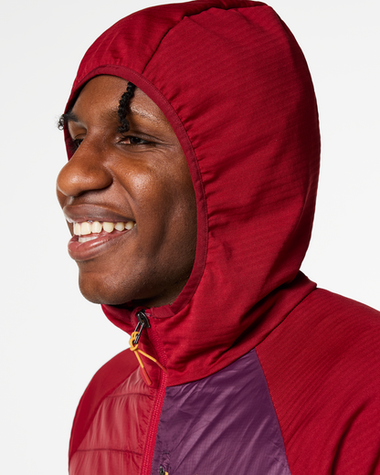 Trail Ready Layer Acodo Hybrid Hooded Jacket - Men s