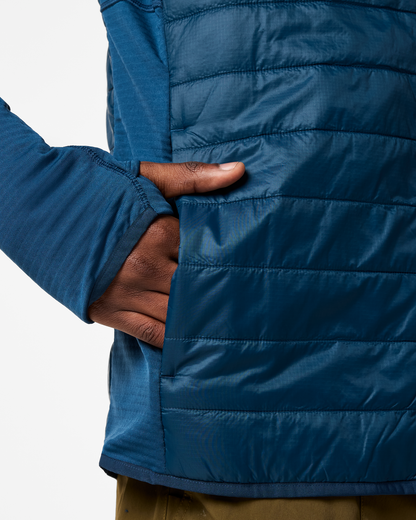 Trail Ready Layer Acodo Hybrid Hooded Jacket - Men s