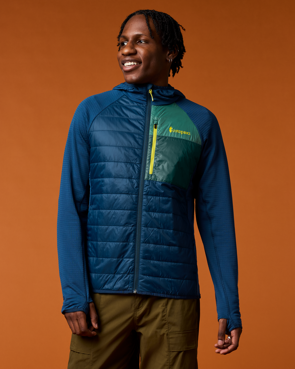 Trail Ready Layer Acodo Hybrid Hooded Jacket - Men s
