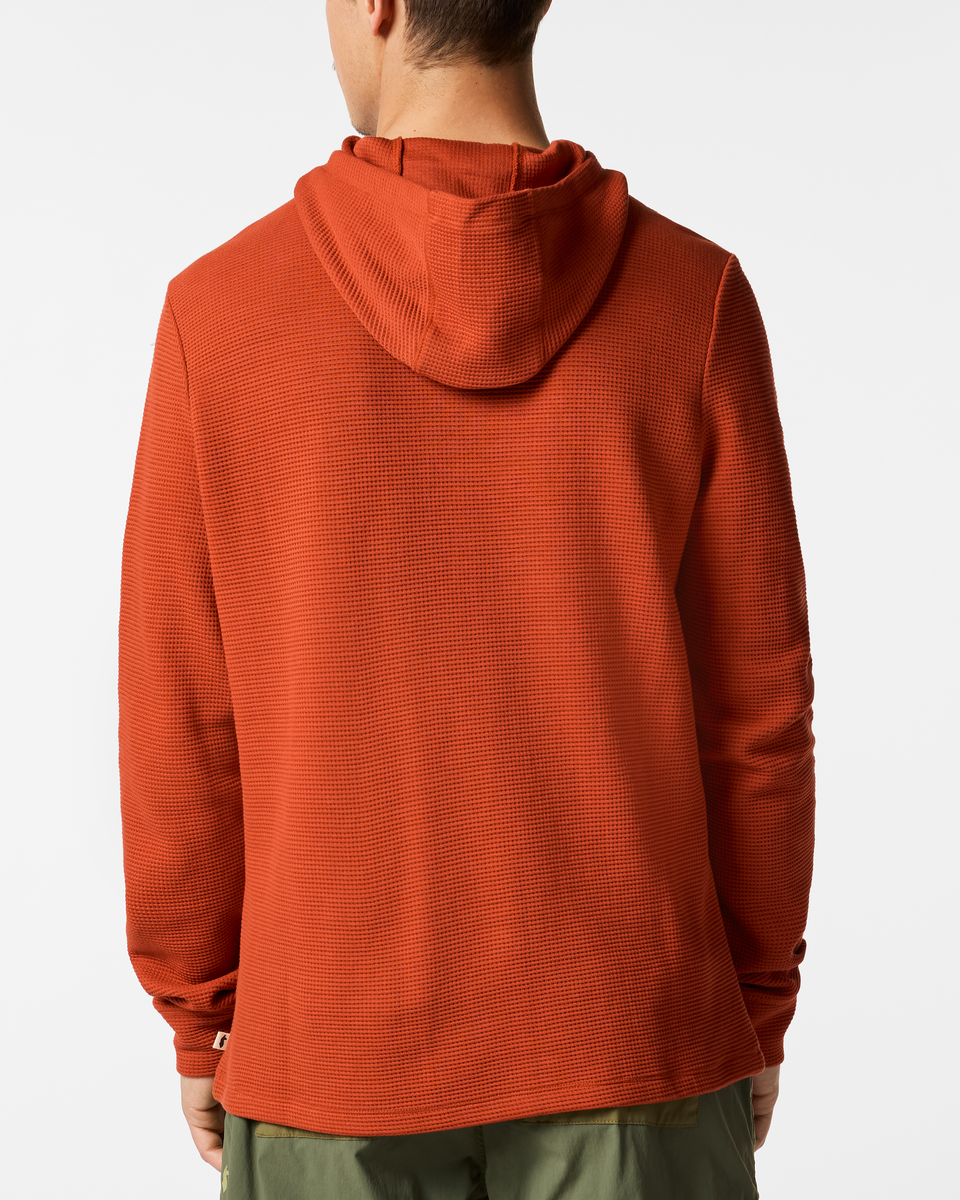 Soft Adventure Layer Atajo Long-Sleeve Waffle Hoodie - Men s