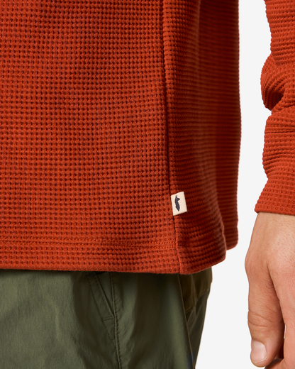 Soft Adventure Layer Atajo Long-Sleeve Waffle Hoodie - Men s