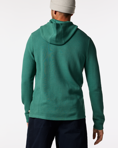 Soft Adventure Layer Atajo Long-Sleeve Waffle Hoodie - Men s
