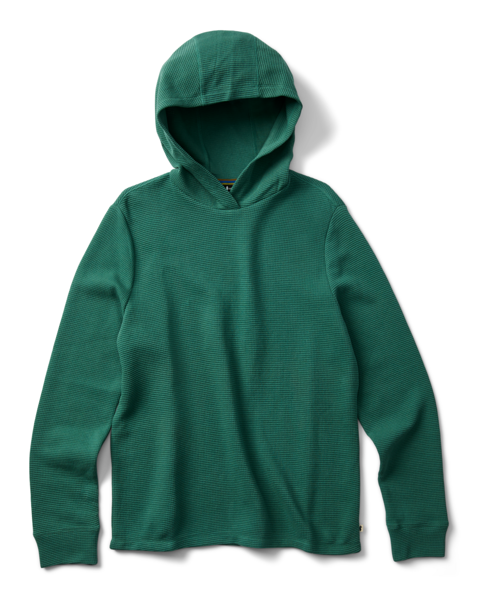 Soft Adventure Layer Atajo Long-Sleeve Waffle Hoodie - Men s