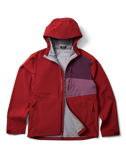 Rainy Day Protection Impermeo 3L Hooded Shell Jacket - Men s