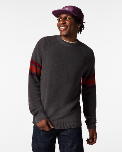 Casual Outdoor Style Libre Waffle Crew Sweater - Men s