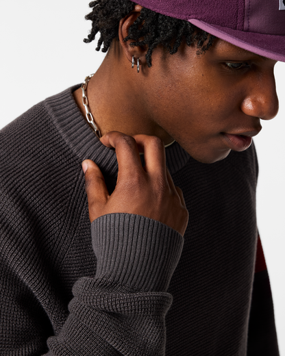 Casual Outdoor Style Libre Waffle Crew Sweater - Men s