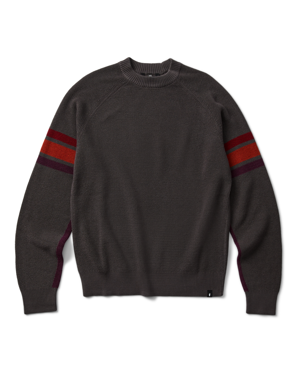 Casual Outdoor Style Libre Waffle Crew Sweater - Men s