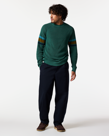 Casual Outdoor Style Libre Waffle Crew Sweater - Men s