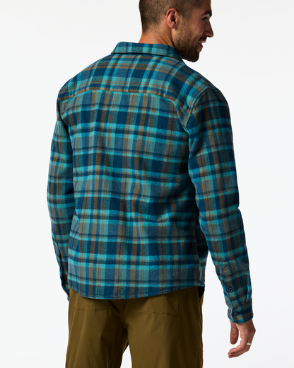 Versatile Outdoor Use Mero Organic Flannel Shirt - Men s
