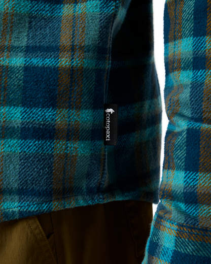 Versatile Outdoor Use Mero Organic Flannel Shirt - Men s