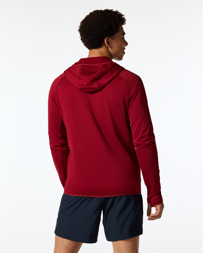 Soft Layering Warmth Otero Fleece Full-Zip Hooded Jacket - Men s