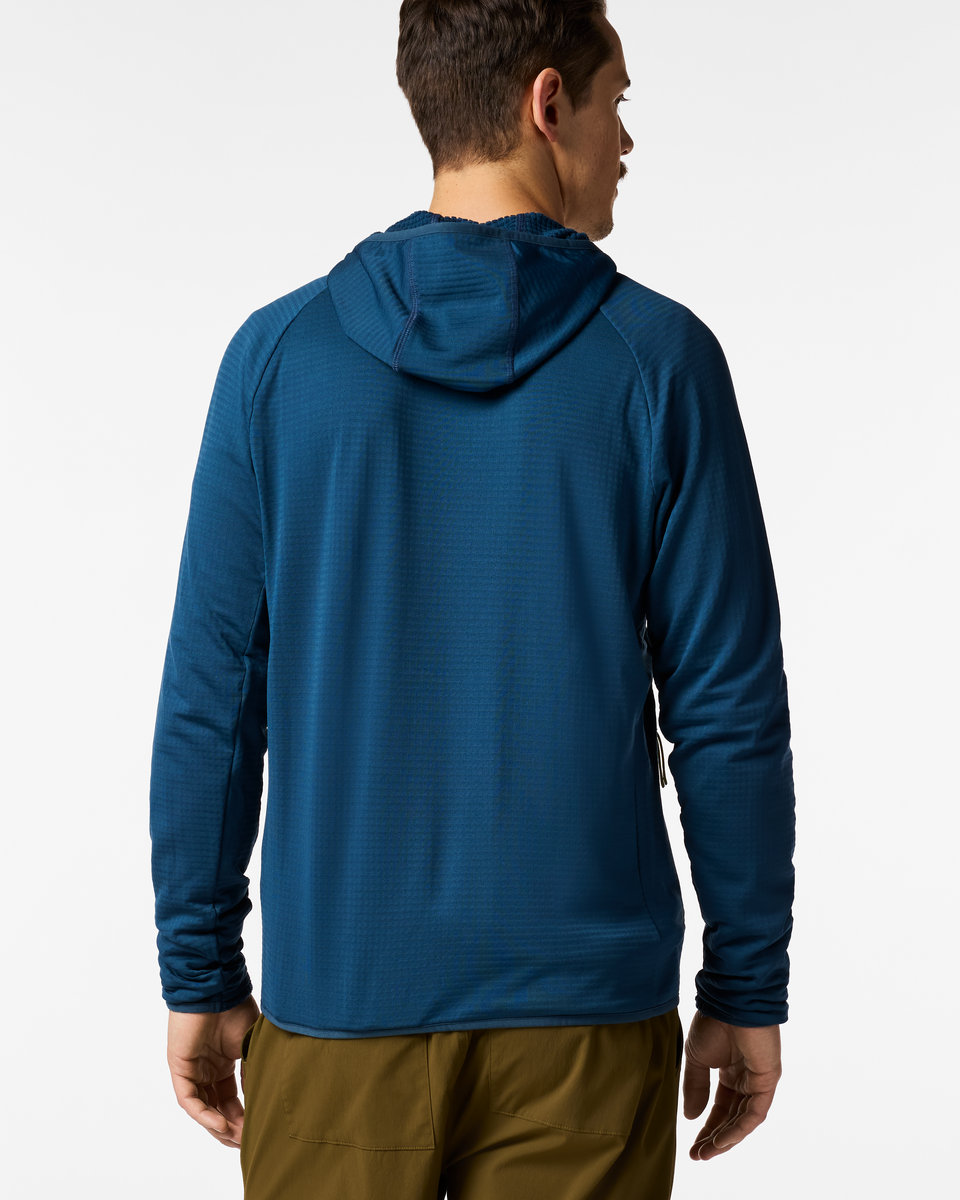 Soft Layering Warmth Otero Fleece Full-Zip Hooded Jacket - Men s