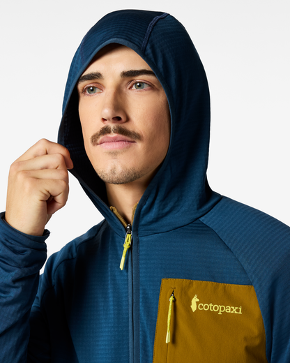 Soft Layering Warmth Otero Fleece Full-Zip Hooded Jacket - Men s