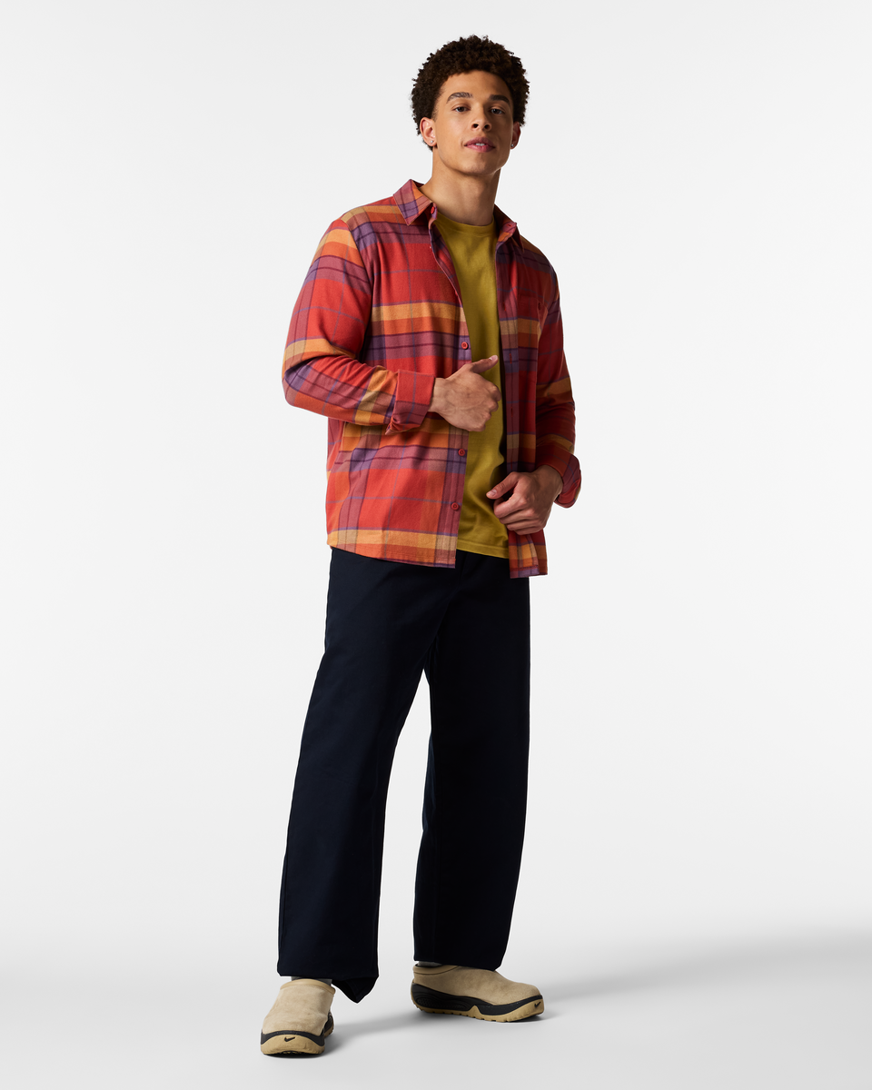 Everyday Layering Comfort Quedo Flannel Shirt - Men s