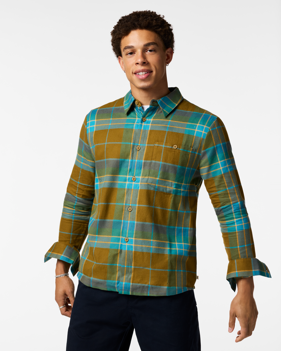 Everyday Layering Comfort Quedo Flannel Shirt - Men s