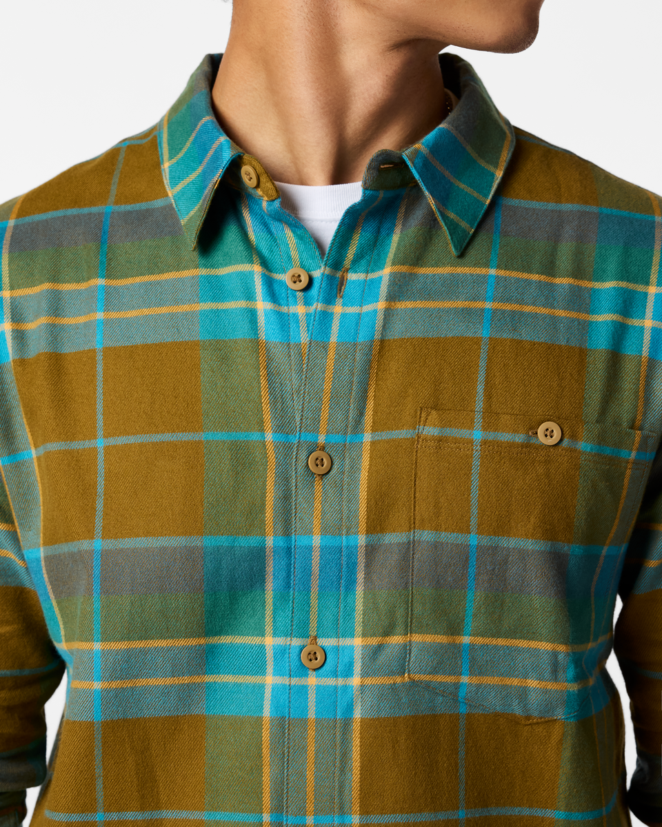 Everyday Layering Comfort Quedo Flannel Shirt - Men s