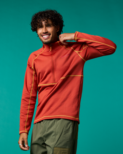 Soft Layering Warmth Tempa Fleece Half-Zip Pullover - Men s