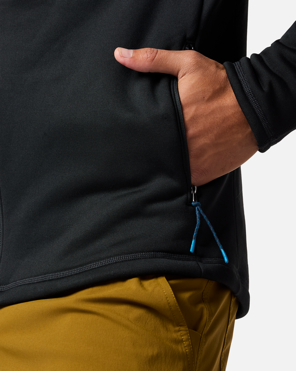 Soft Layering Warmth Tempa Fleece Hooded Jacket - Men s
