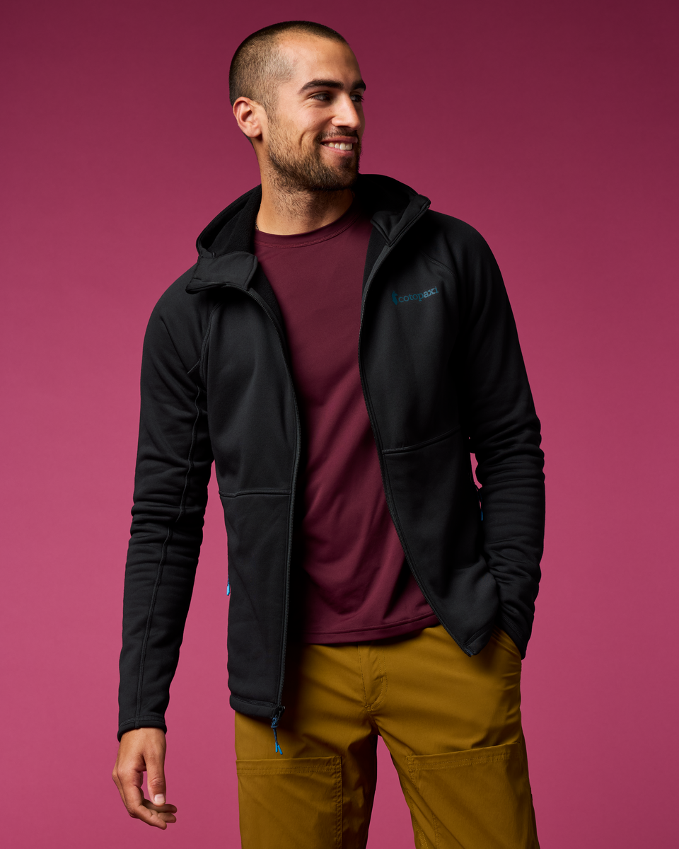 Soft Layering Warmth Tempa Fleece Hooded Jacket - Men s