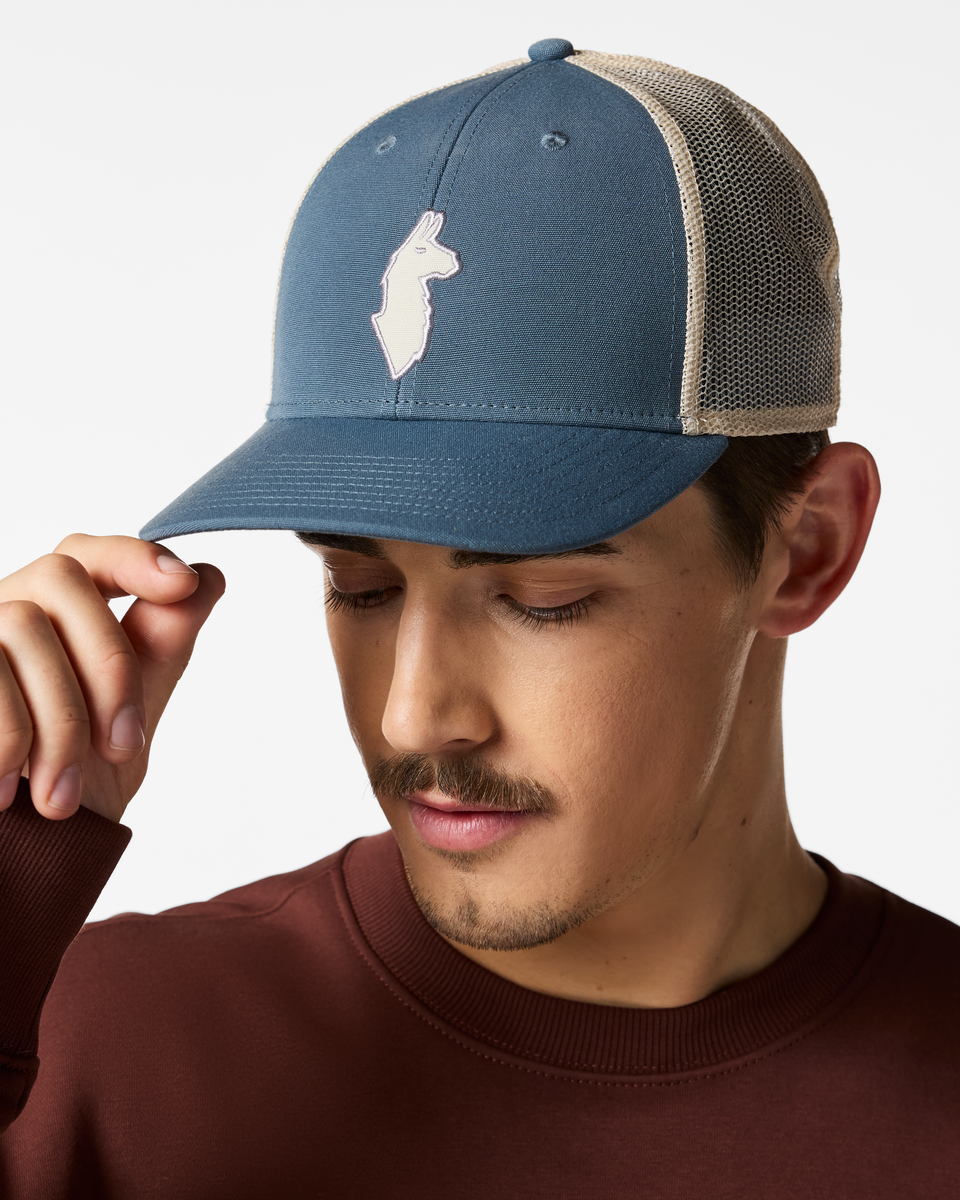 Adventure Ready Comfort Llama Trucker Hat