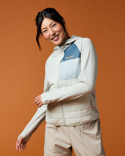 Soft Layering Warmth Acodo Hybrid Hooded Jacket - Women s