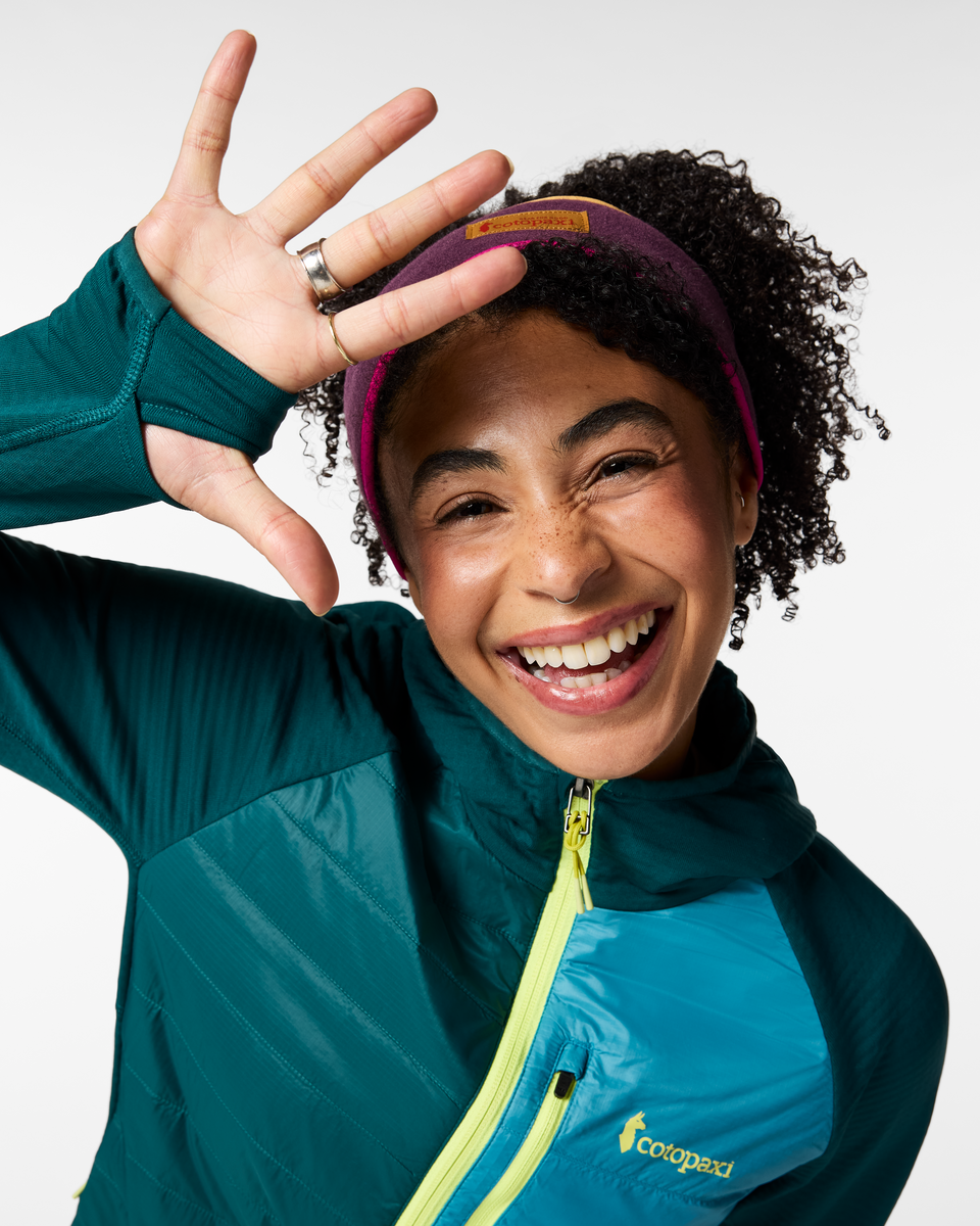 Soft Layering Warmth Acodo Hybrid Hooded Jacket - Women s