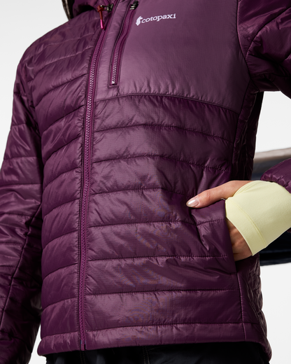 Soft Layering Warmth Acodo Insulated Hooded Jacket - Women s