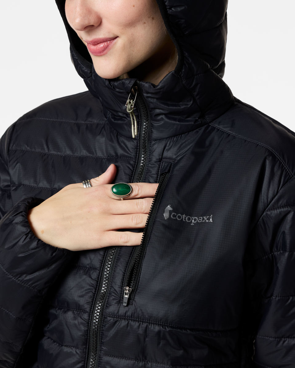 Soft Layering Warmth Acodo Insulated Hooded Jacket - Women s