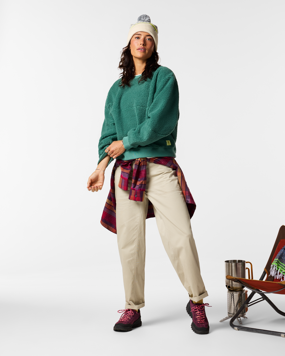 Soft Layering Warmth Amigazo Fleece Crew - Women s